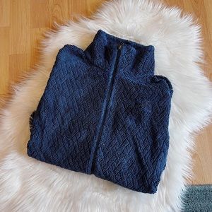 North Face fuzzy jacket